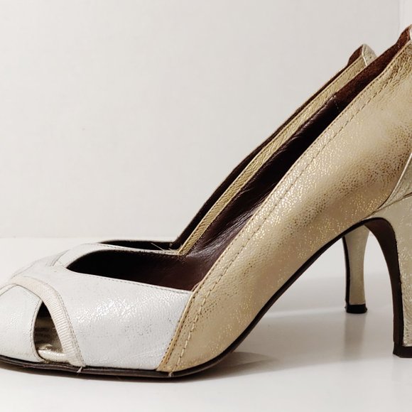 Donald J. Pliner Couture Ladies Peep Toe Shoes - Picture 5 of 5